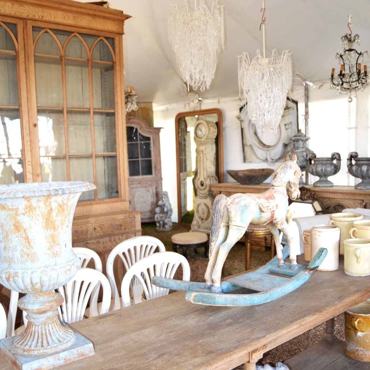 Round Top Texas antique show