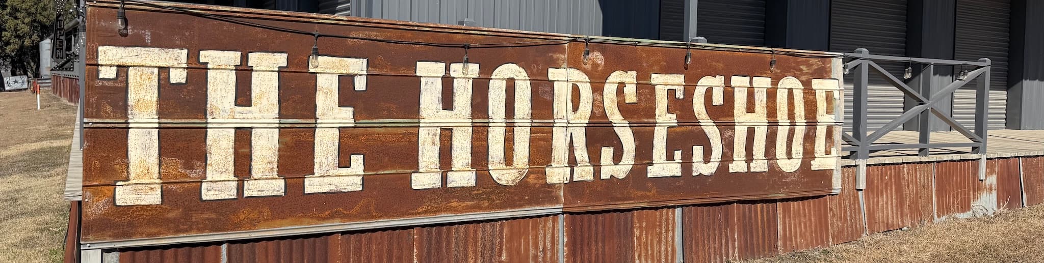 Horseshoe at Round Top: Signs, Art & the Warrenton Venue Worth Going Back For
