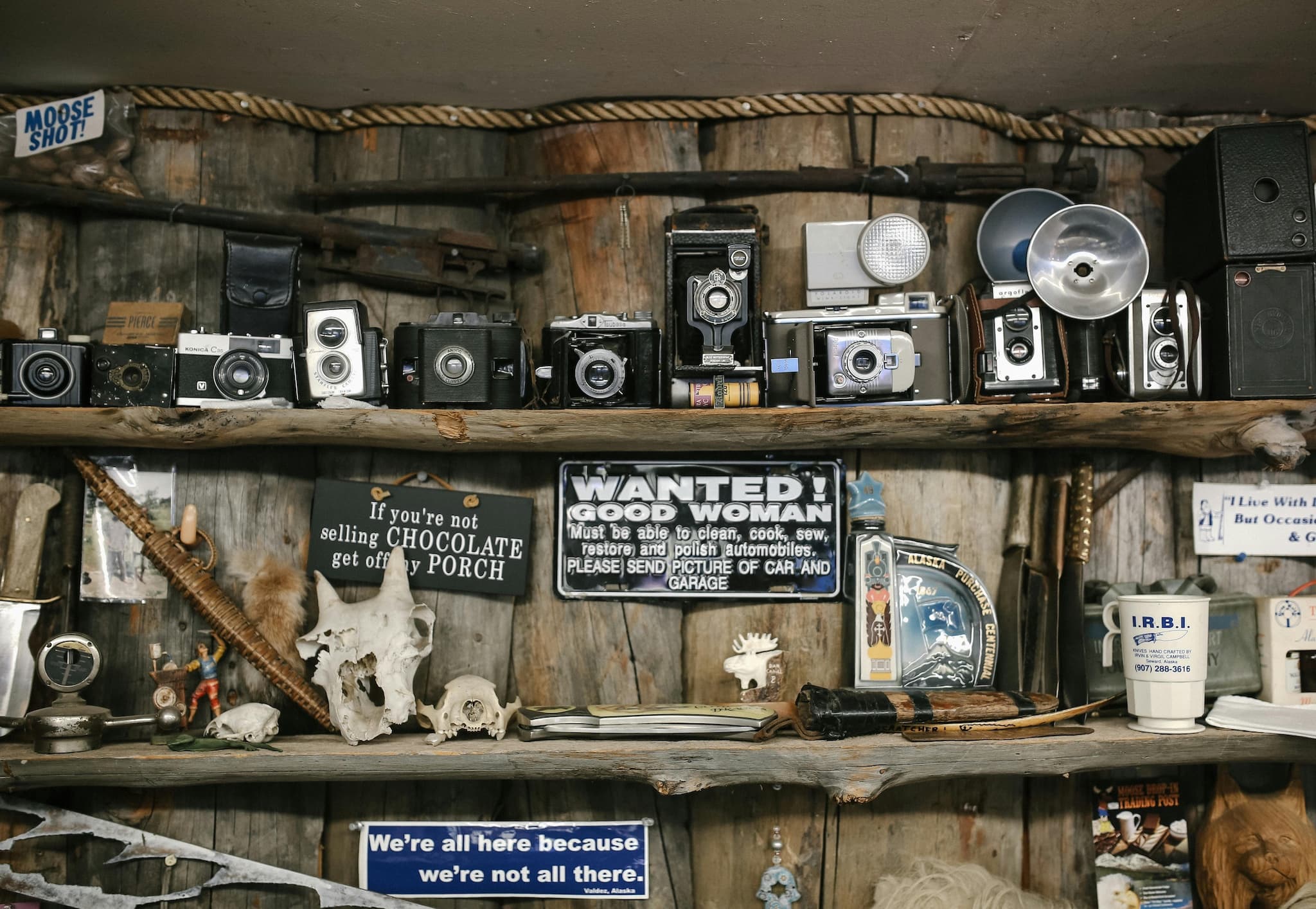Vintage Cameras and Photography Equipment at Round Top