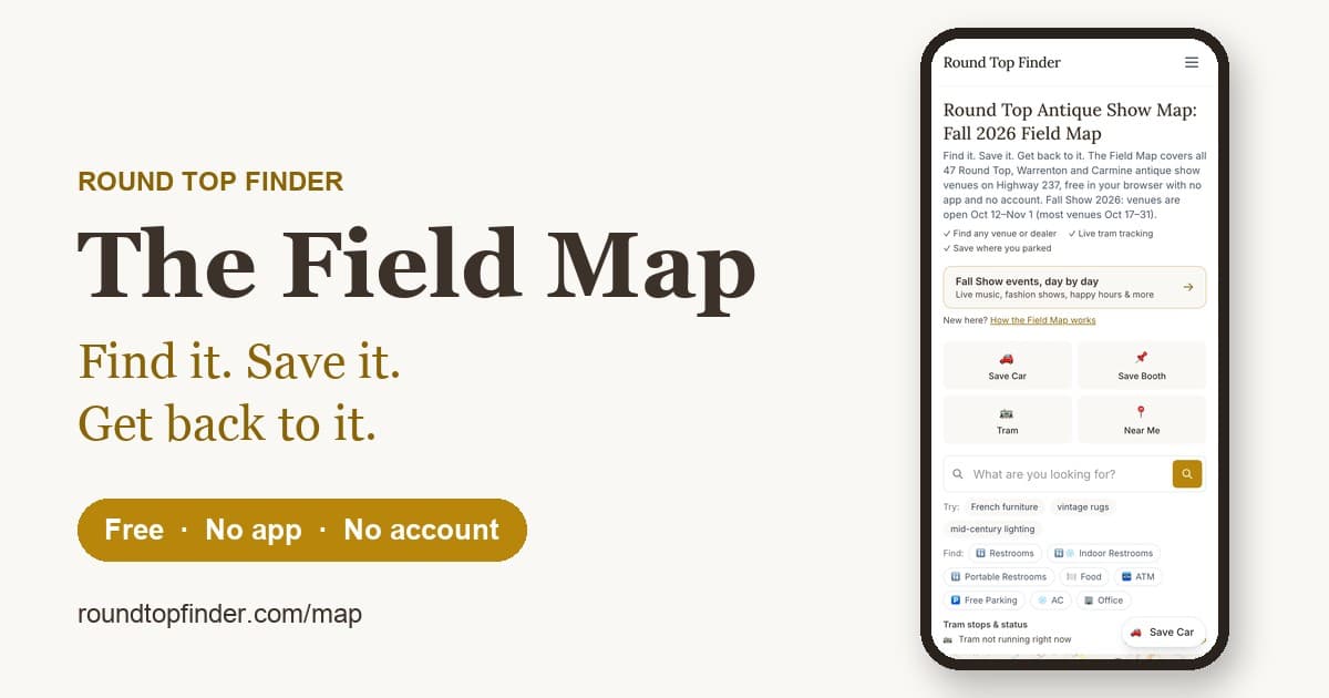 How to Use the Round Top Field Map (Free, No App)