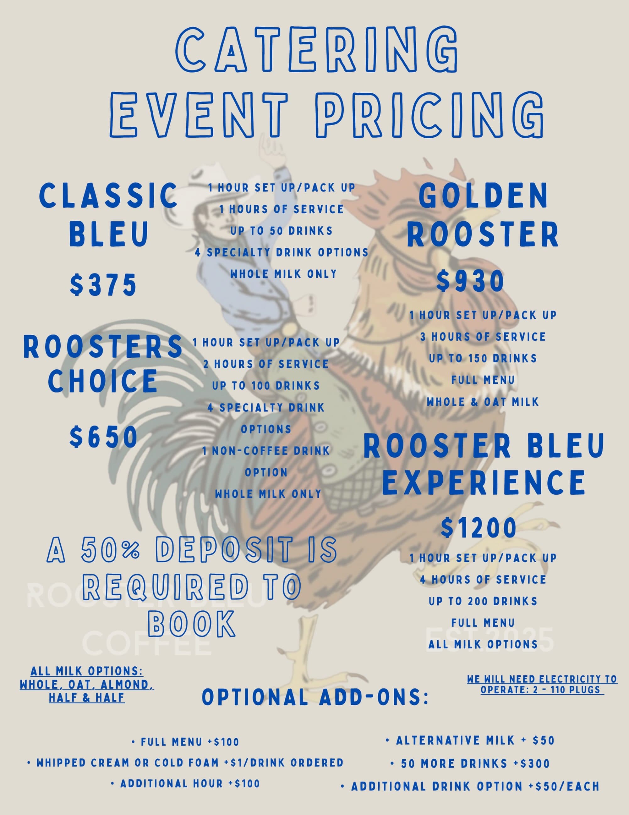 Rooster Bleu - Coffee Trailer photo 2